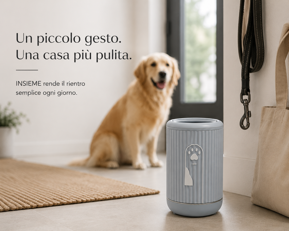 INSIEME — Il pulitore per zampe