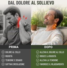 Massaggiatore 4D per Collo e Spalle